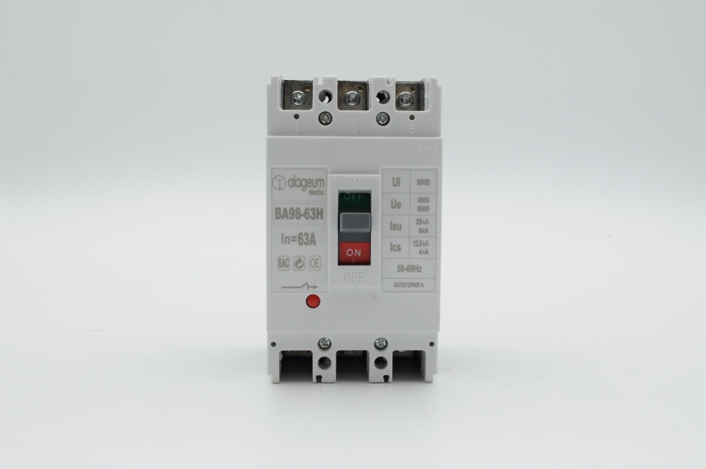 Автоматический выключатель ВА98 340010 63Н63А.JPG